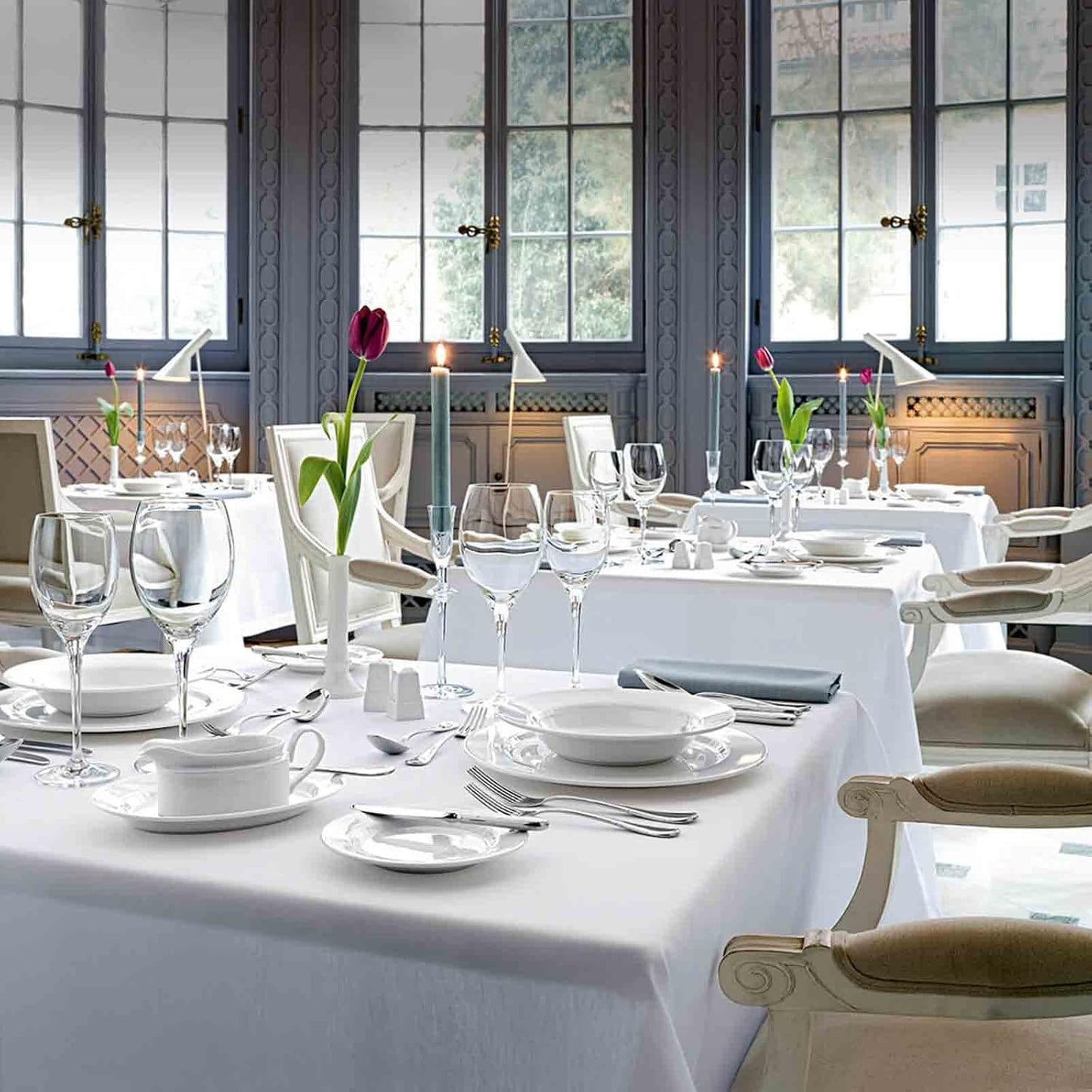 Villeroy & Boch Maxima - Set di 4 bicchieri da vino rosso in cristallo, 650 ml, 25,2 cm, lavabili in lavastoviglie