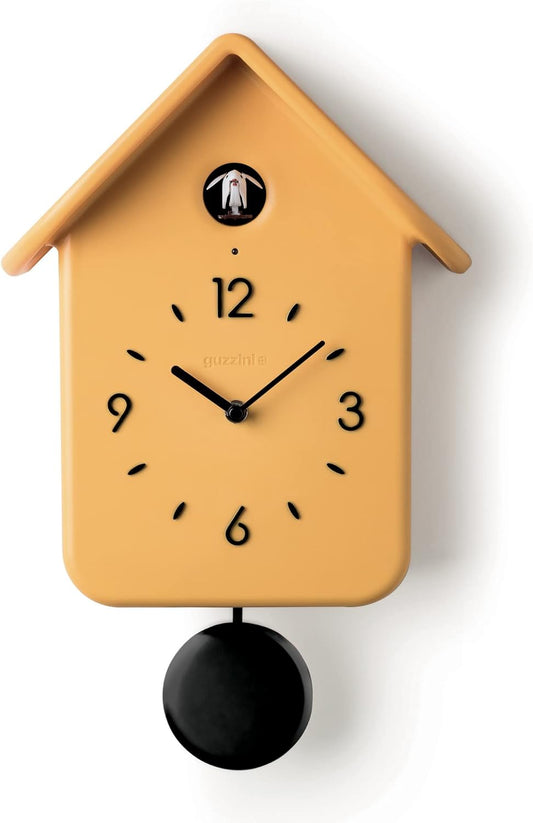 Guzzini Orologio Qq Home, Ocra, 24.8 x 12 x h39 cm