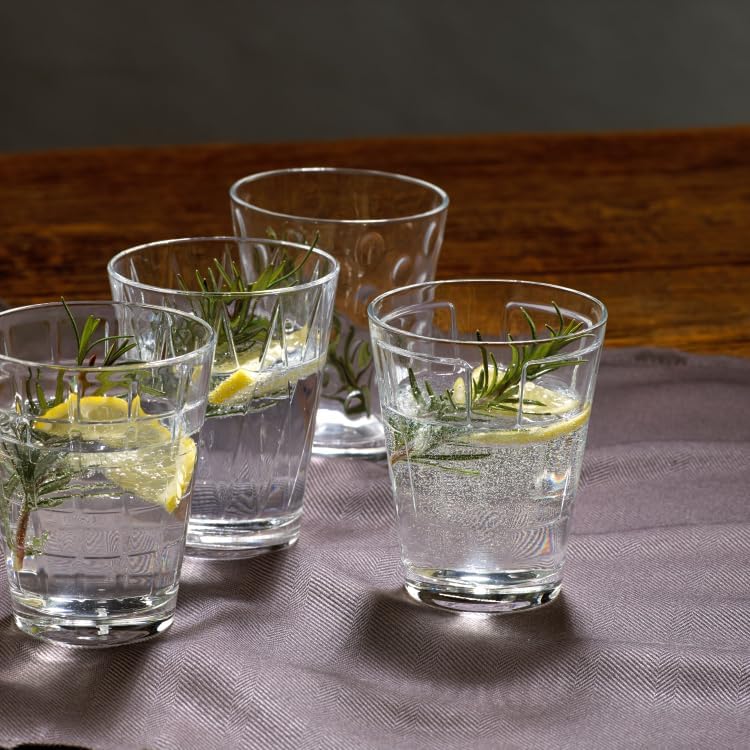 Villeroy & Boch - Dressed Up Bicchiere Da Acqua Set di 4 Trasparente, Lavabile in Lavastoviglie, Bicchieri Drink, Bicchiere di Succo, Set Bicchier, Cristallo