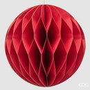 EDG Decoro Origami Addobbo Palla New Rossa D20-C6