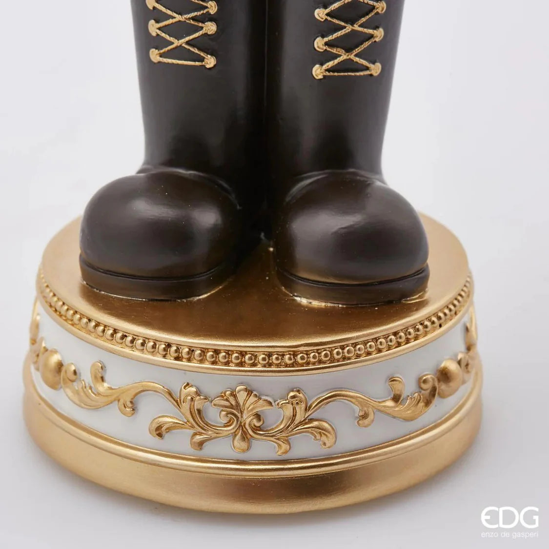 EDG Enzo De Gasperi Sferacqua Babbo Natale Lanterna con Led H 50 Cm D 13 Cm Green Red