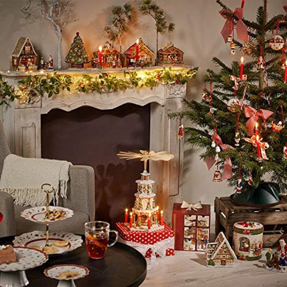 Villeroy & Boch - Christmas Toy's Carillon Natale Variopinto, Decorazione Natalizie, Decorazioni, Porcellana
