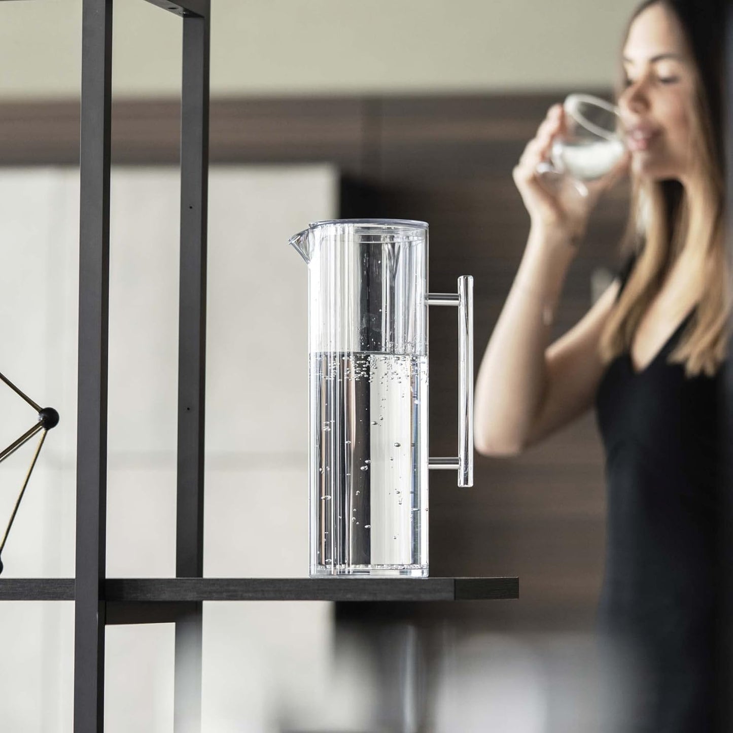 Guzzini - Caraffa 110 in Bio-based plastic, trasparente, "Icons"