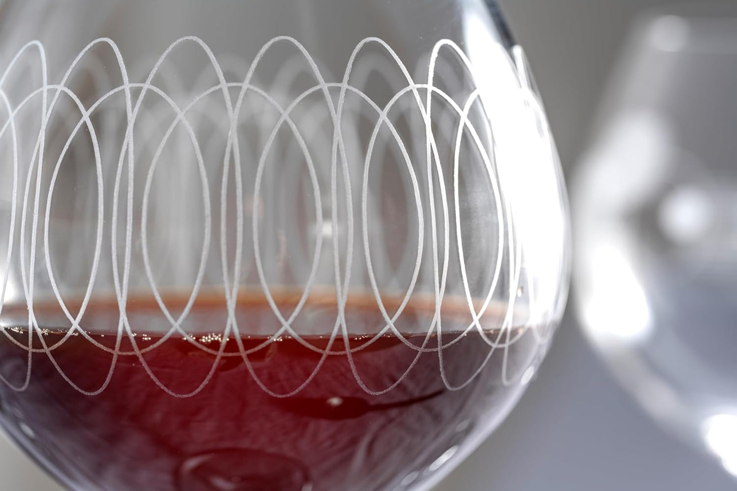 Leonardo Casella 061800 - Set di 6 bicchieri da vino rosso, 630 ml, con motivi, lavabili in lavastoviglie, resistenti agli urti, bicchieri da vino rosso, 6 pezzi