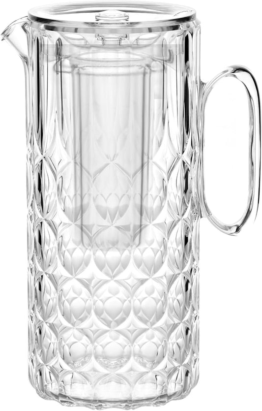 Guzzini - Vanity, Caraffa con bulbo infusore Trasparente in Bio-based SAN e Bio-based SMMA - ARIA