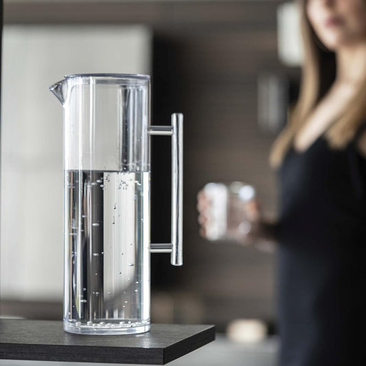 Guzzini - Caraffa 110 in Bio-based plastic, trasparente, "Icons"