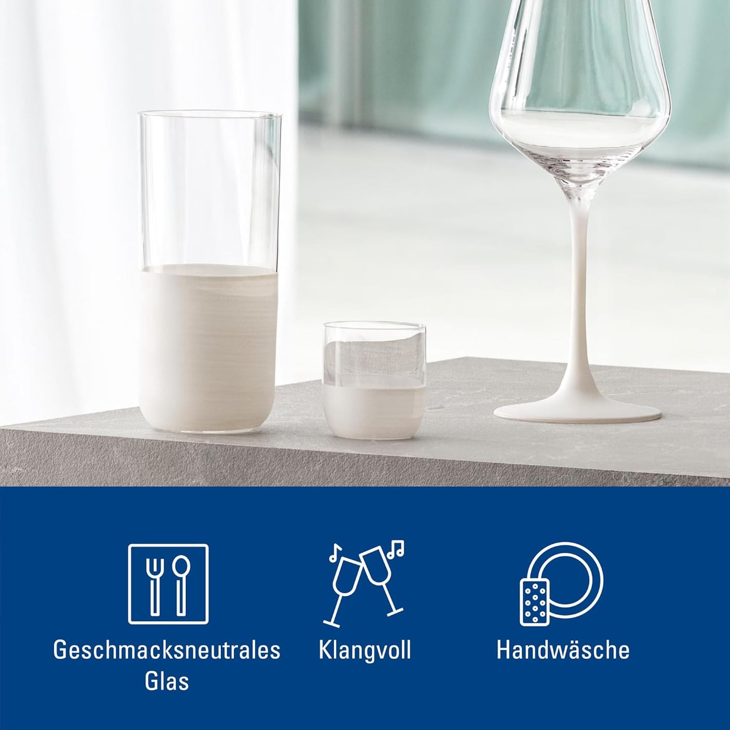 Villeroy & Boch-Manufacture Bicchierino Da Shot Cristallo Bianco, 40 Ml, Set 4 Pezzi