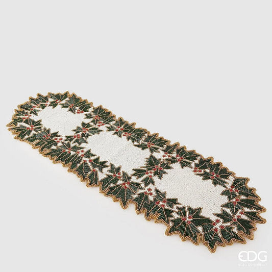 EDG Enzo De Gasperi Decorazione Maestosa a Forma di Renna con Perle (H 54 cm)