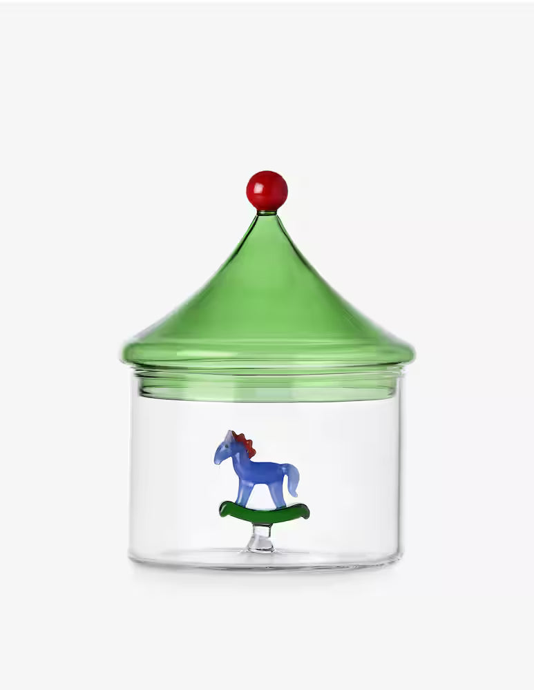 Ichendorf Milano Schiaccianoci Scatola Cavallo A Dondolo