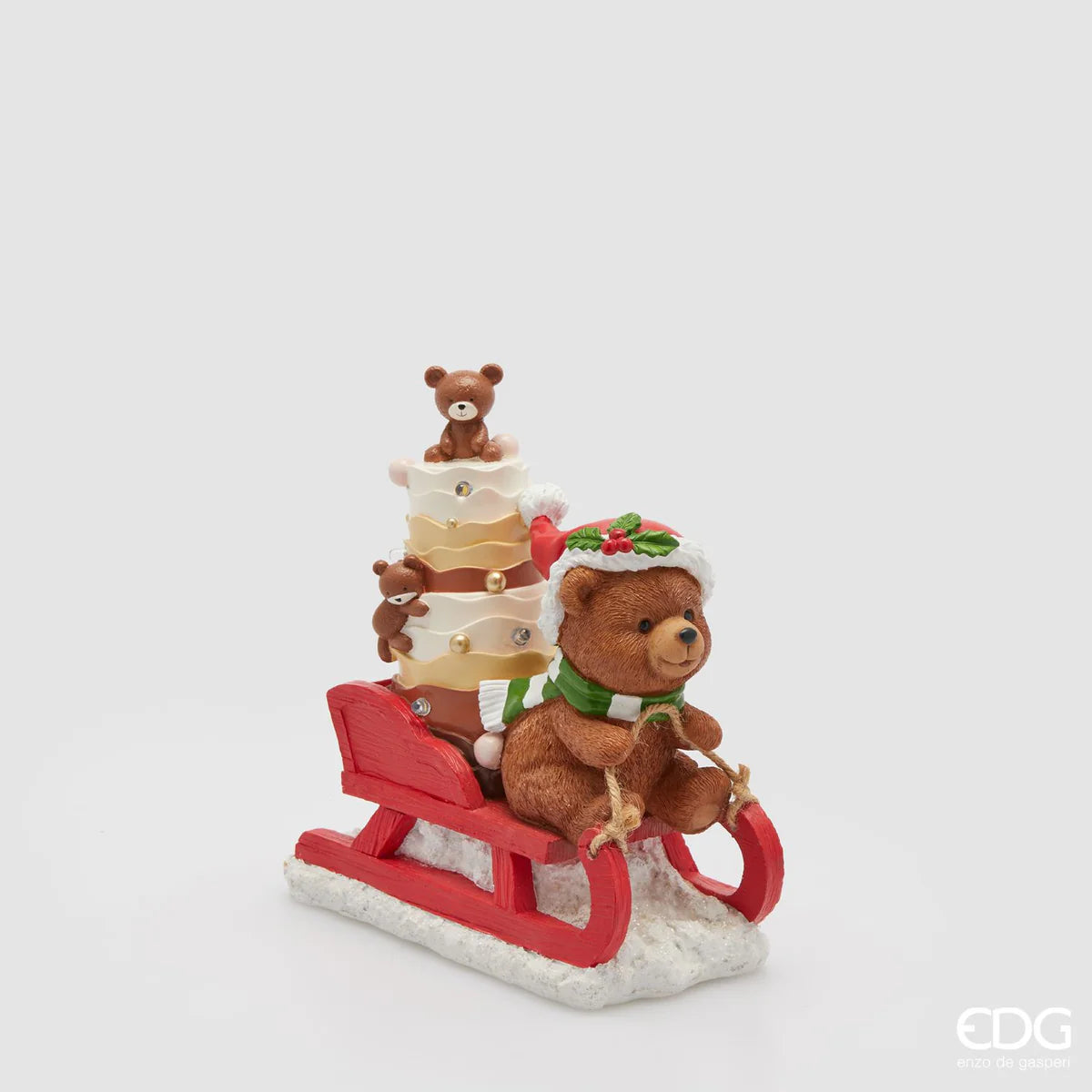 EDG Orso Goloso LED Slitta H20 cm – Exclusive