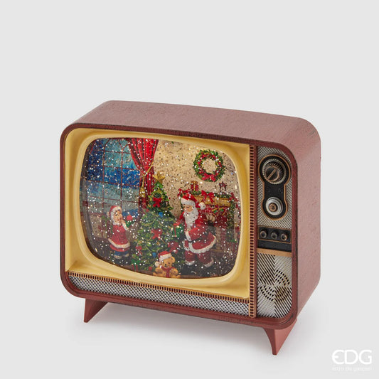 EDG Enzo De Gasperi | Televisore LED diorama Natale 2025