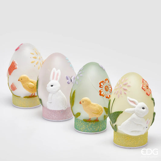 EDG Enzo De Gasperi  Decoro Uovo Twist H20 cm 1 pz