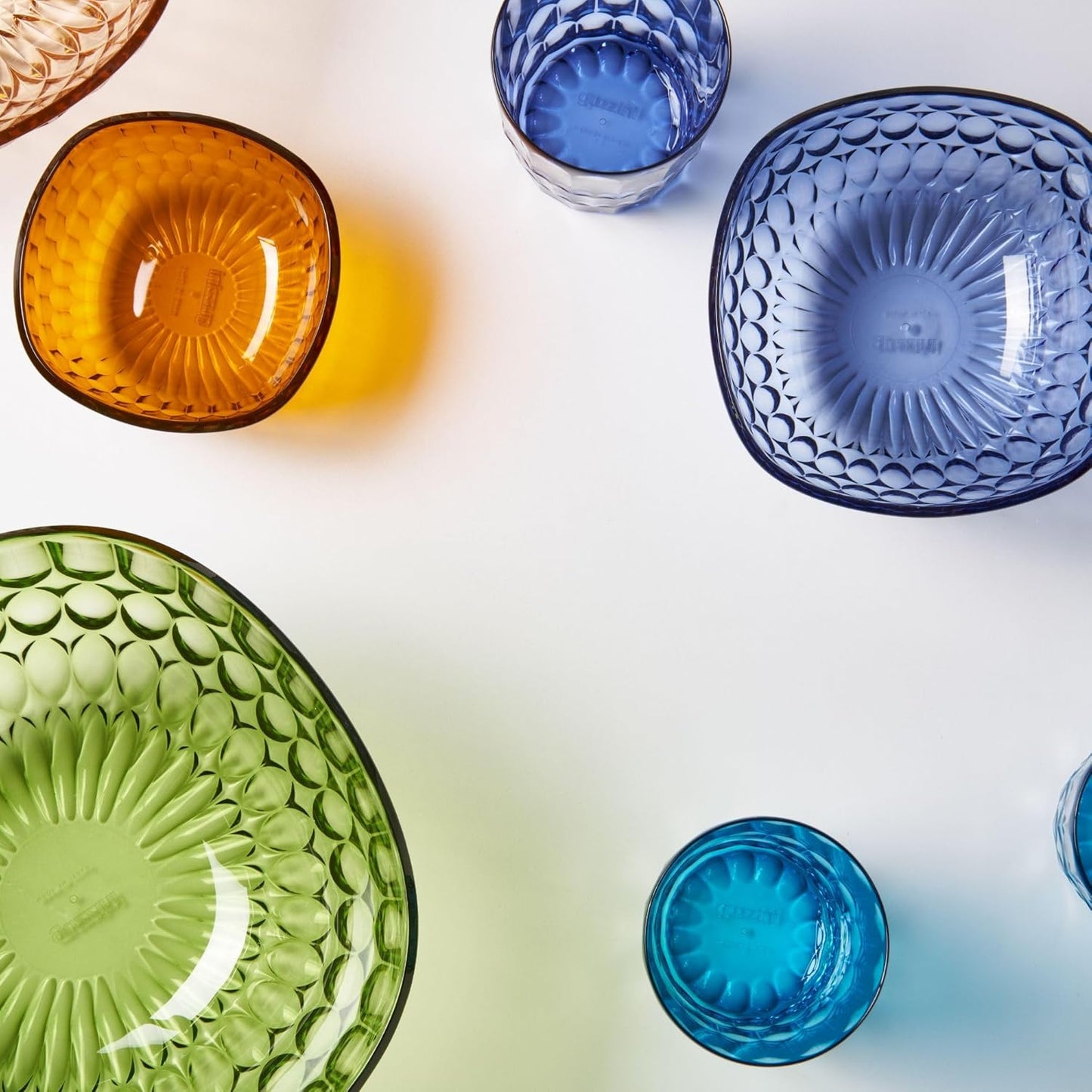 Guzzini - Vanity, Set 6 coppette colorate, in Bio-based SAN e Bio-based SMMA - ARIA