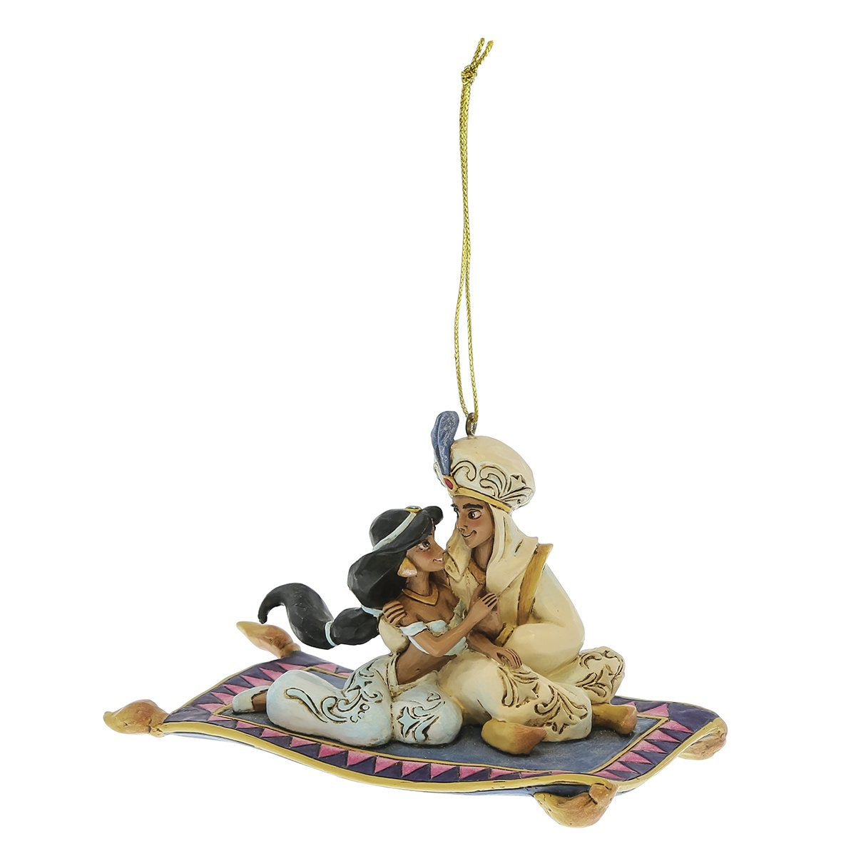 Enesco Decorazione da appendere di ALADDIN E JASMINE HO Disney Traditions