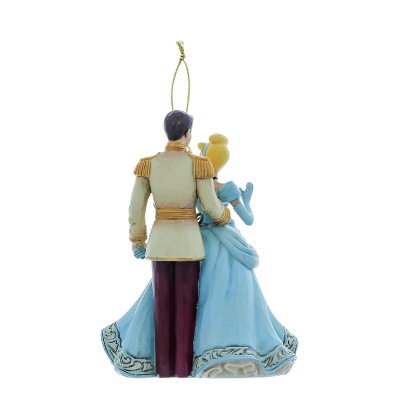 Enesco Decorazione da appendere di Cenerentola e il Principe di Disney Traditions