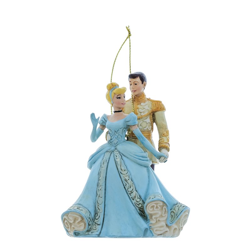 Enesco Decorazione da appendere di Cenerentola e il Principe di Disney Traditions