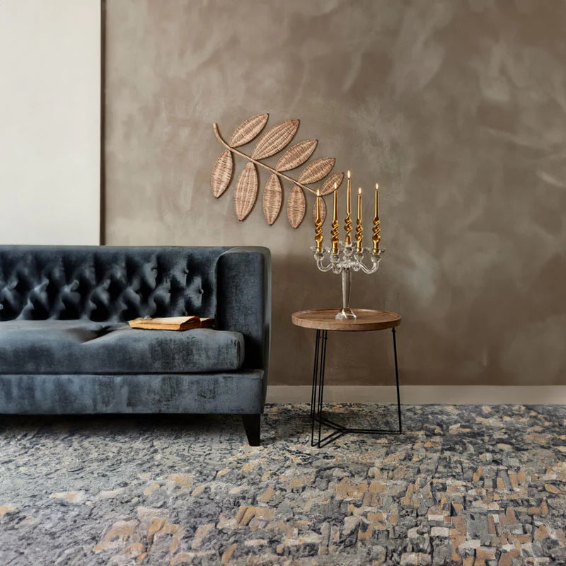 EDG Enzo De Gasperi Portacandele Crystal 5 Braccia H31 cm