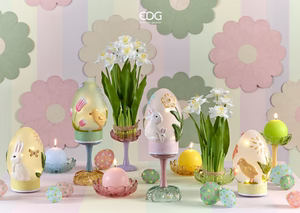 EDG Enzo De Gasperi  Decoro Uovo Twist H20 cm 1 pz