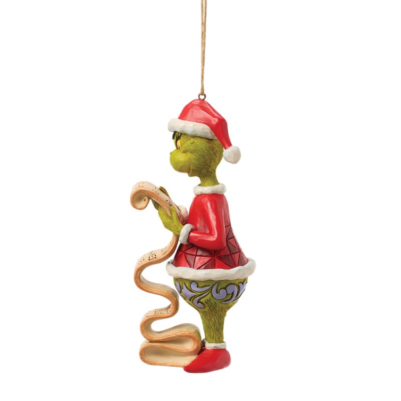 ENESCO | Addobbo Pallina Grinch Lista