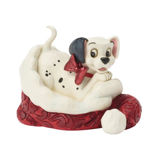 Enesco Disney Traditions 101 DALMATIANS CAPPELLO DI BABBO NATALE MINI