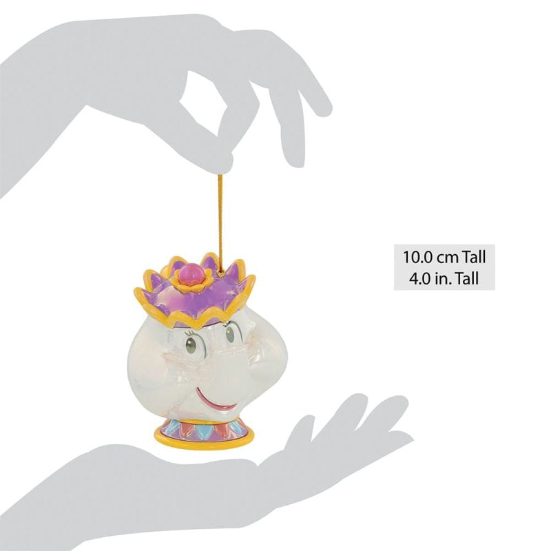 Disney Traditions ENESCO Decorazione da appendere Mrs Potts