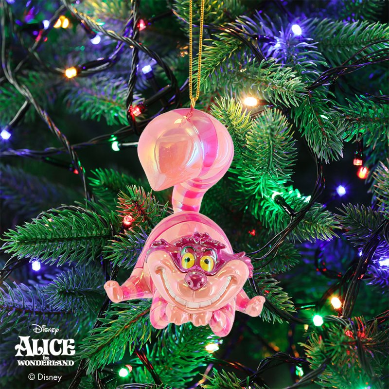 Disney Traditions ENESCO Decorazione da appendere di Gatto del Cheshire