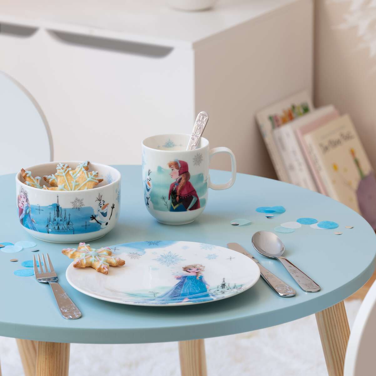 Villeroy & Boch Disney Frozen Set di stoviglie per bambini 7 pz