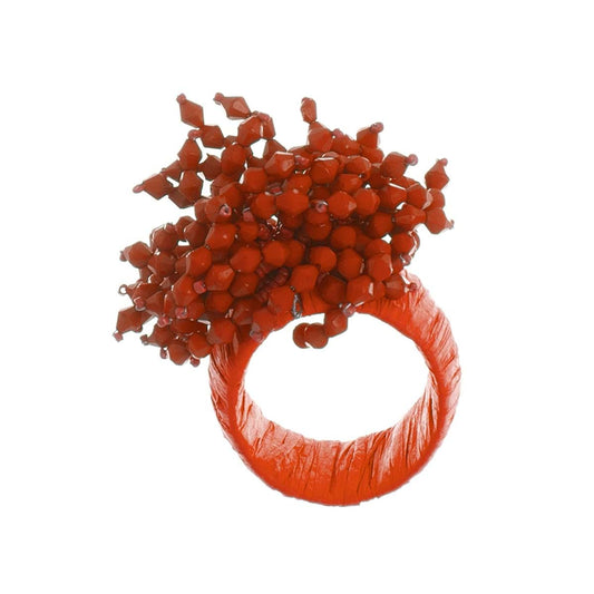 Portatovagliolo In Raffia Di Blanc Mariclò