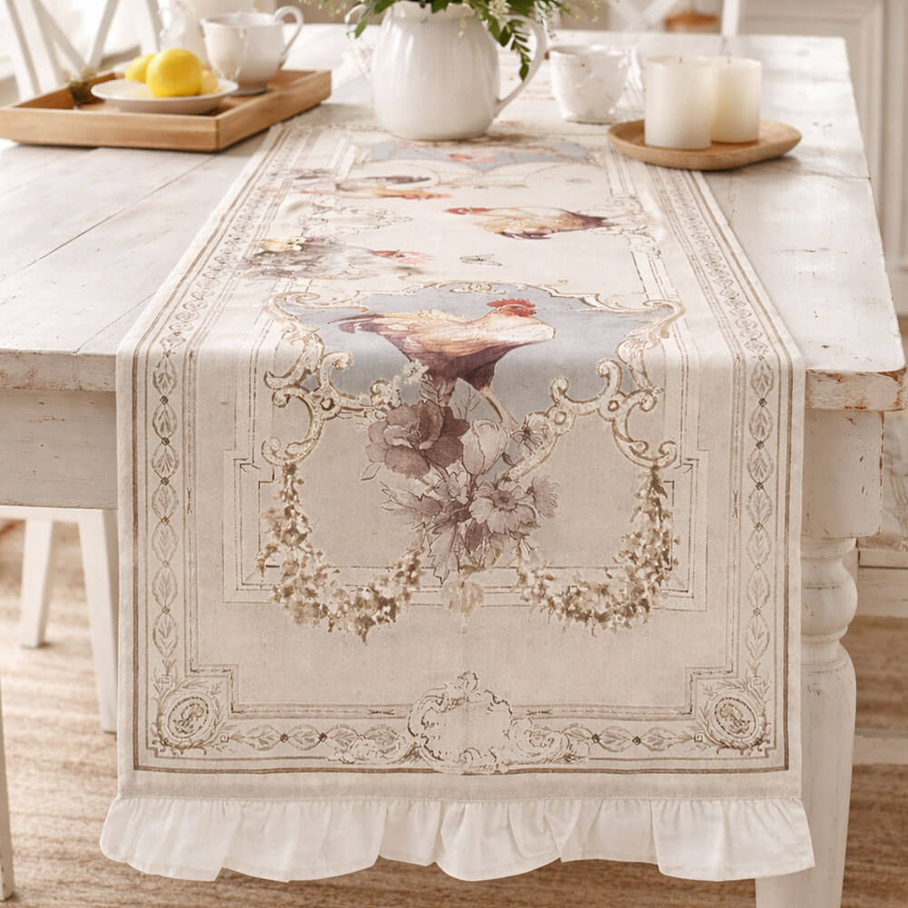 Blanc Mariclò Runner Coco con Gala 5 cm 50×160 cm