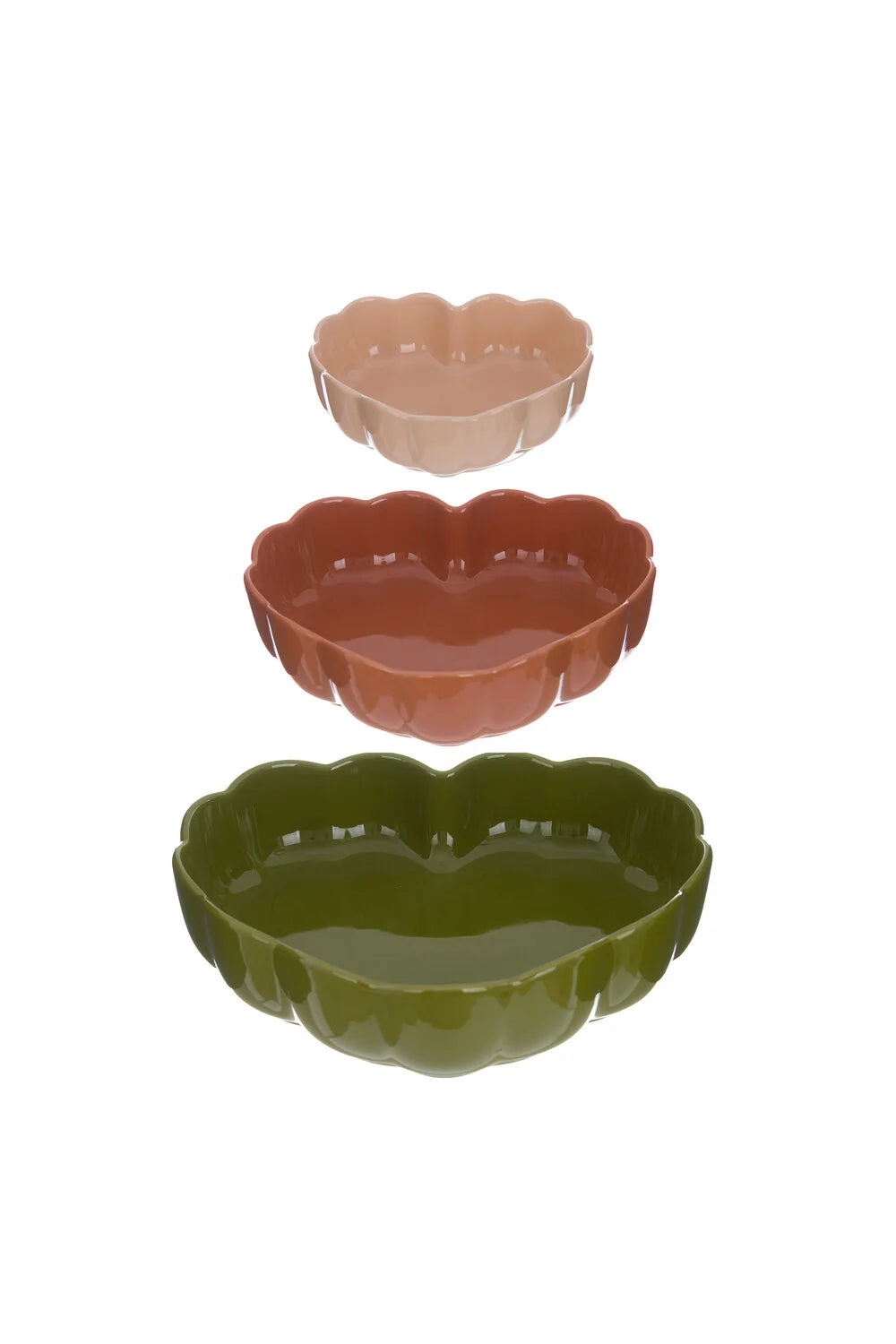 BLANC MARICLO' Pirofila in ceramica a forma di cuore M