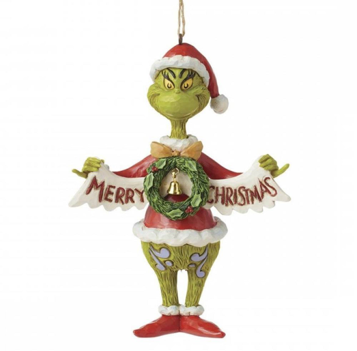 ENESCO | Pallina Grinch Merry Christmas