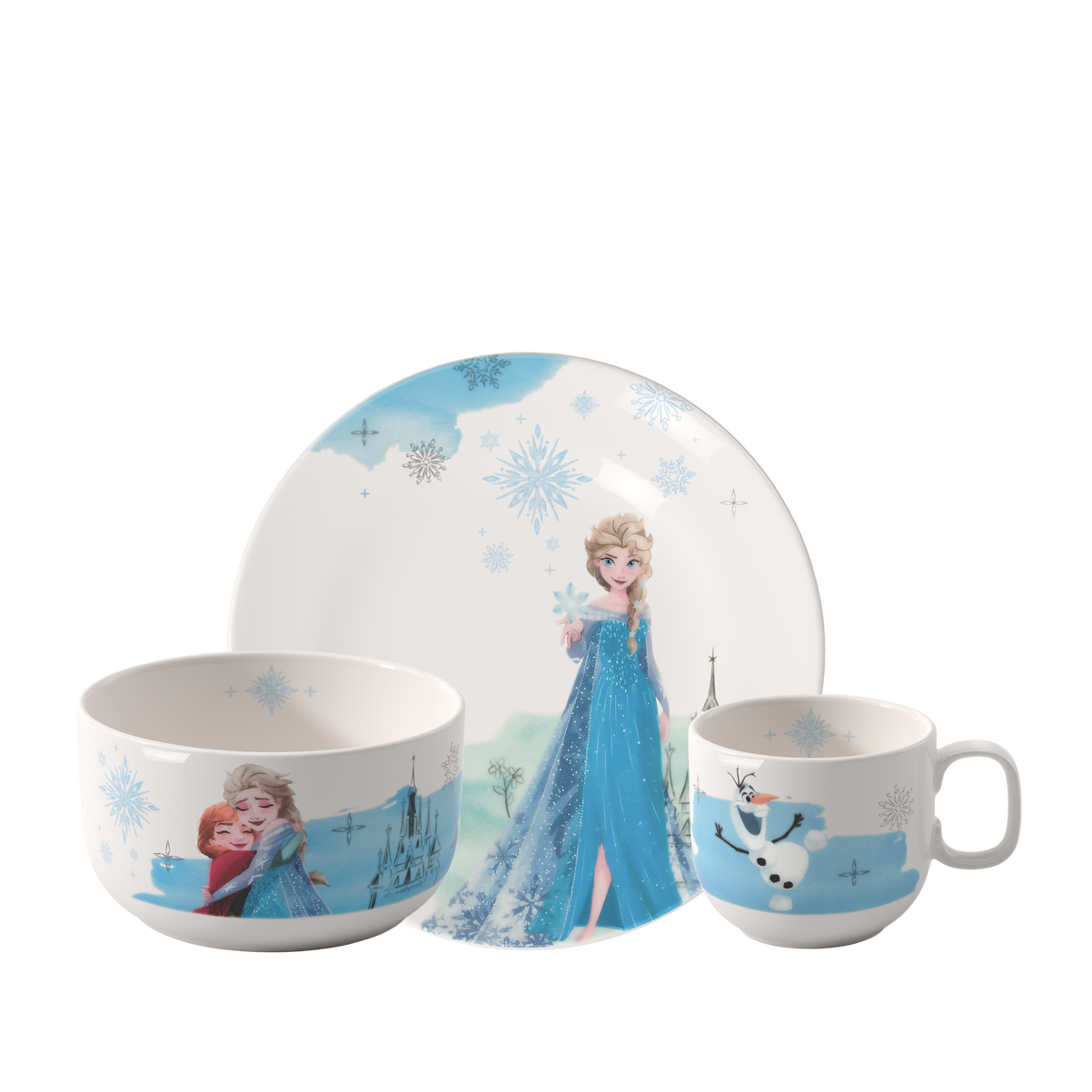 Villeroy & Boch Disney Frozen Set di stoviglie per bambini 3 pz