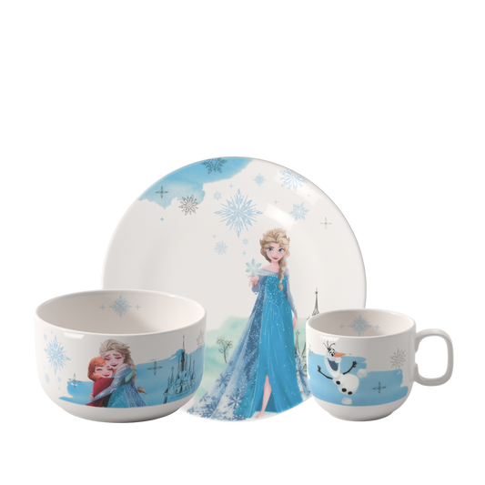 Villeroy & Boch Disney Frozen Set di stoviglie per bambini 3 pz