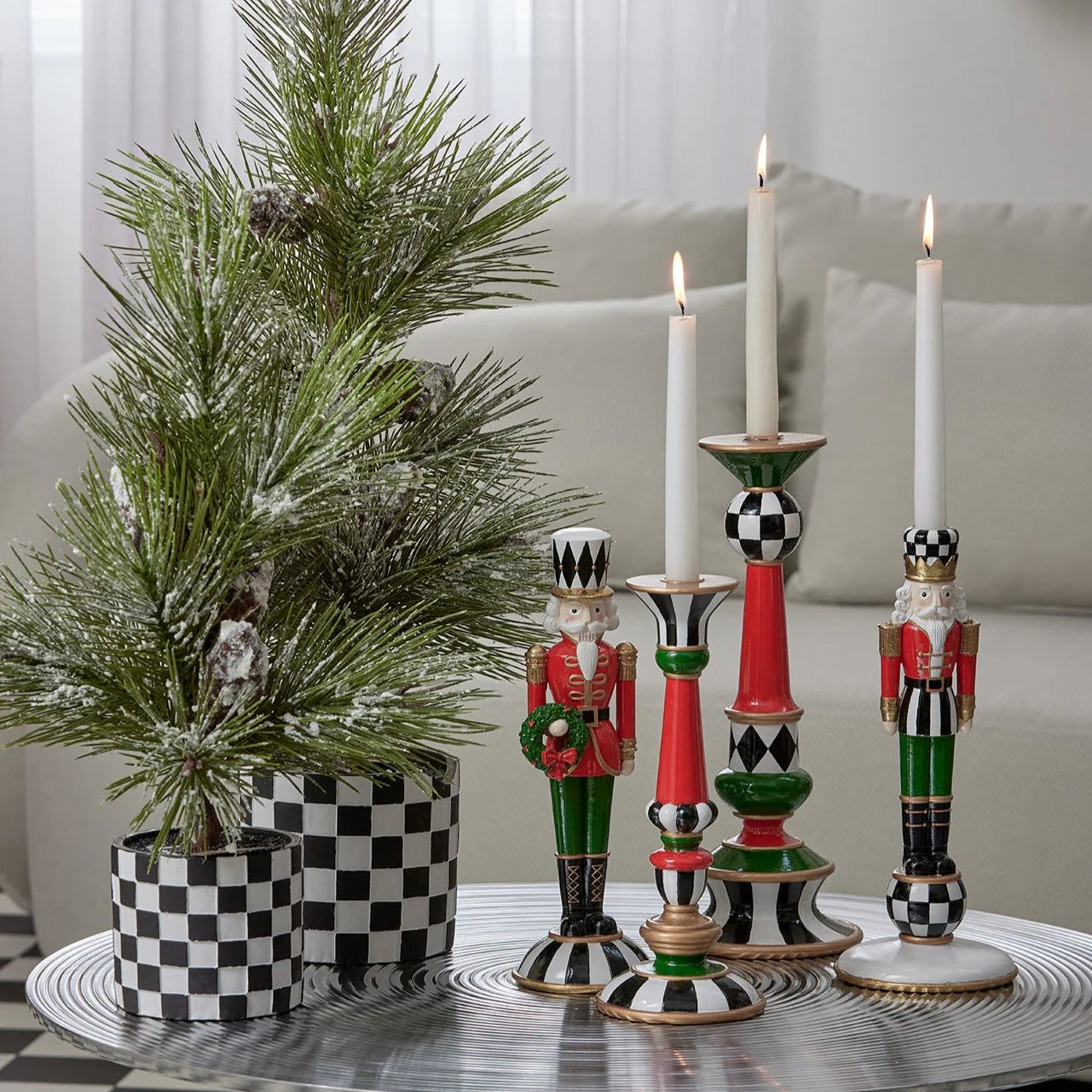 EDG Enzo De Gasperi – Portacandela Soldatino in poliresina altezza 25 cm