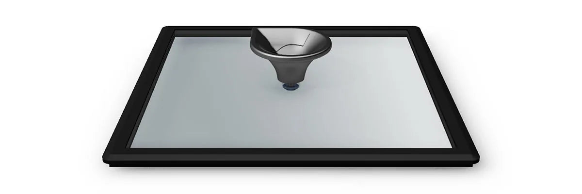 Luchetti -Coperchio vetro temperato quadrato 25×25 cm