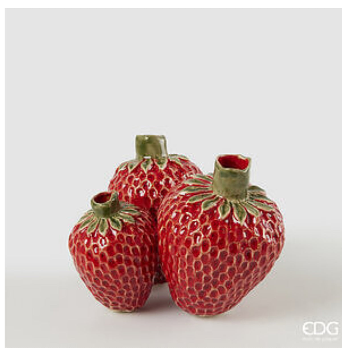 EDG Enzo De Gasperi Vaso Freaky Fragola x3 H14 green red