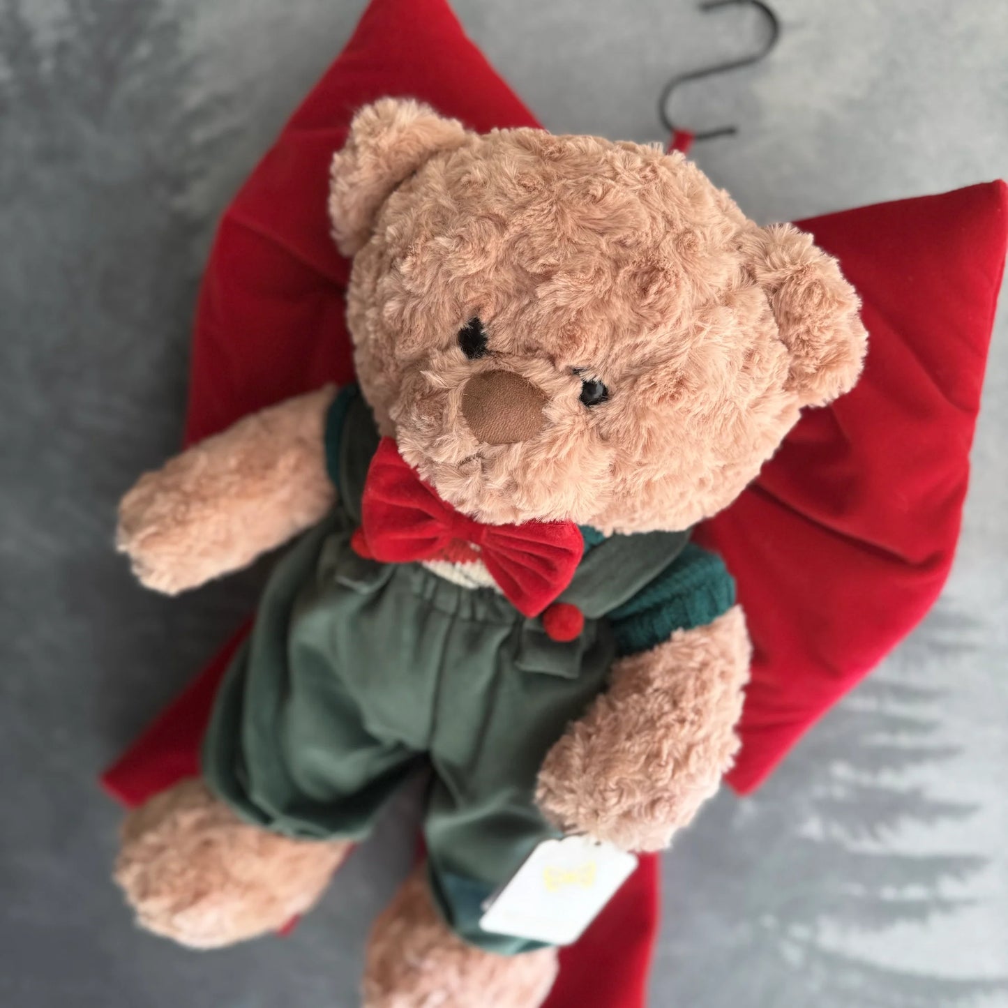 Fiori di Lena Fiocco Imbottito in Velluto con Teddy H50