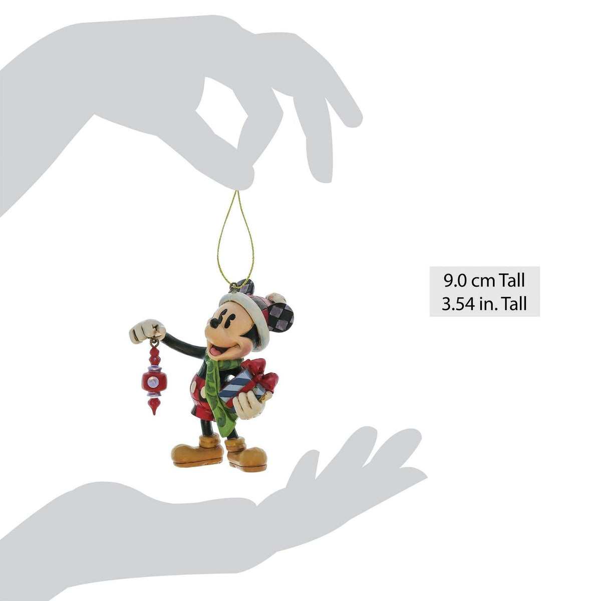 Disney Traditions Enesco Mickey Mouse con lanterna ornamento