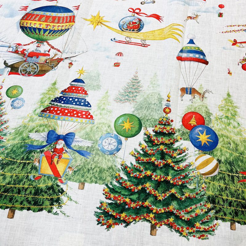 Tessitura Toscana Telerie - Tovaglia Air Christmas 170X360CM