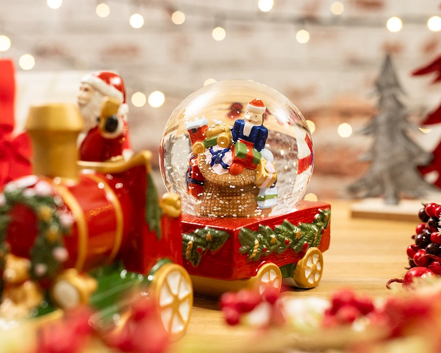 Villeroy & Boch Idea regalo Natale Treno palla di neve Christmas Toys porcellana