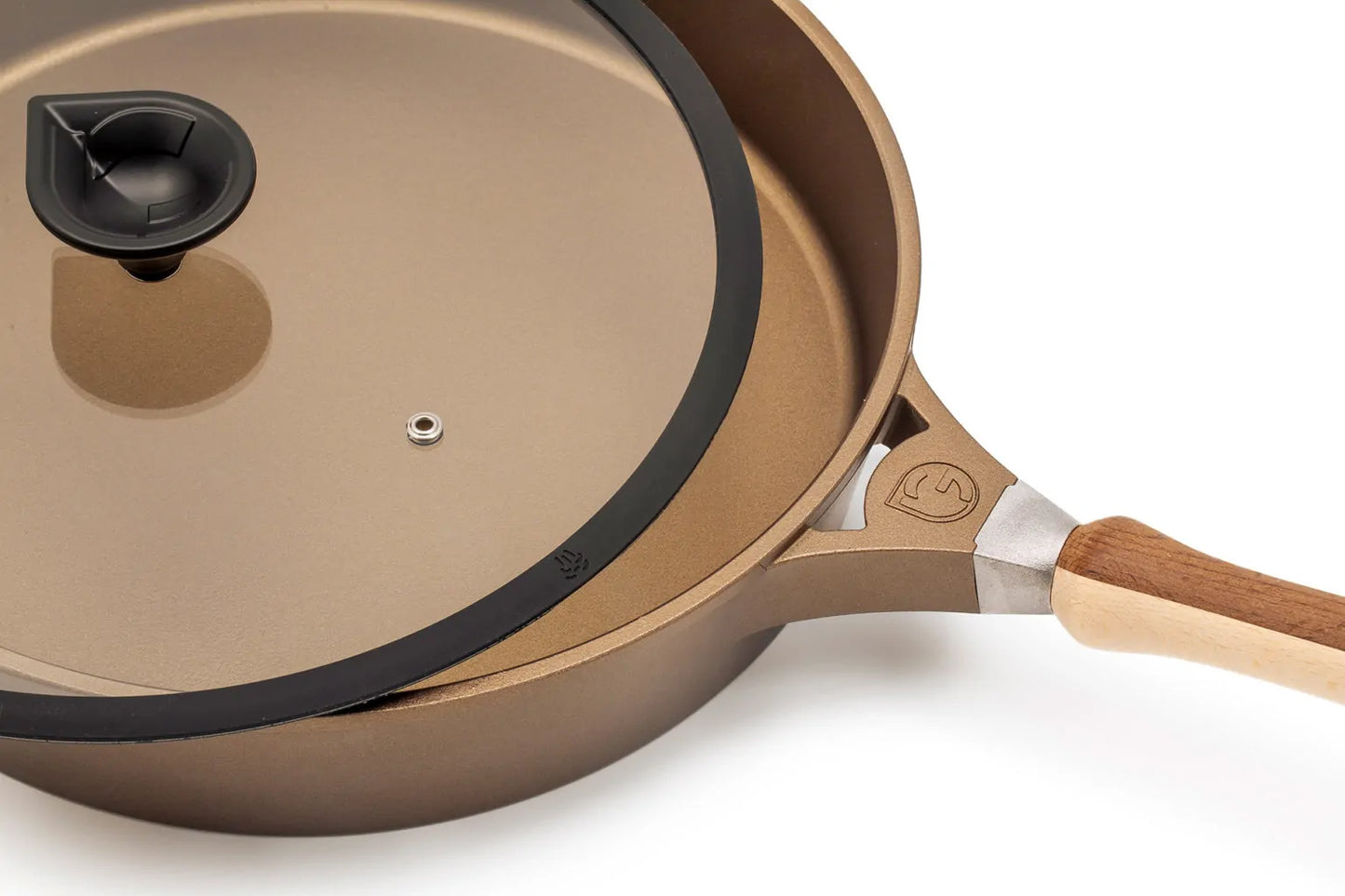 Luchetti K360 – Padella antiaderente Ø 32 cm in alluminio pressofuso