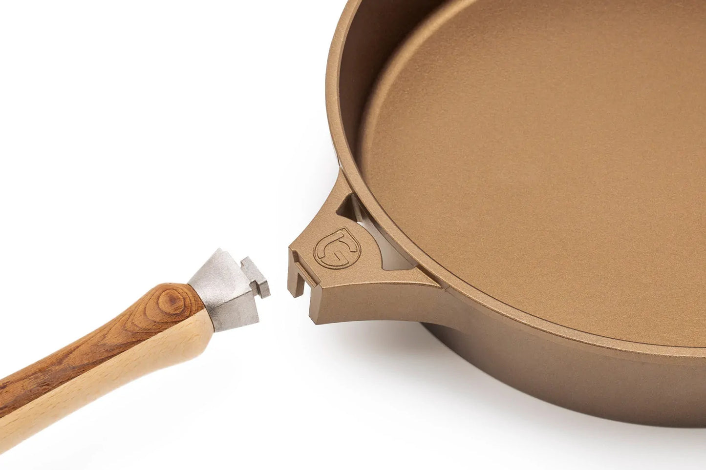 Luchetti K360 – Padella antiaderente Ø 32 cm in alluminio pressofuso