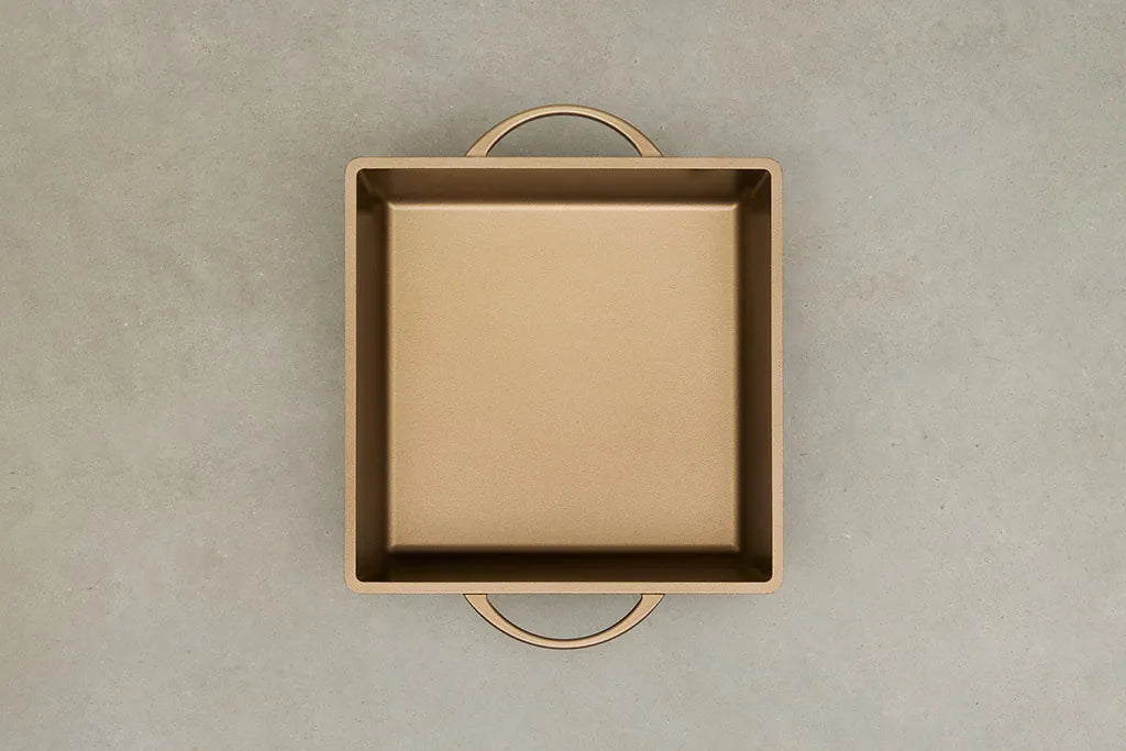 Luchetti -K360 – Quadrata antiaderente 25×25 cm in alluminio pressofuso