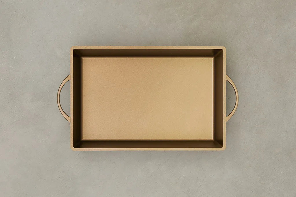 Luchetti -K360 – Rettangolare antiaderente 25×35 cm in alluminio pressofuso