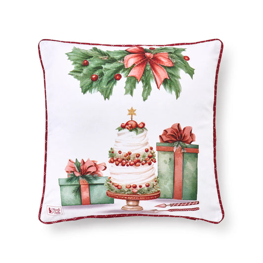 Nuvole di Stoffa Cuscino Storia di Natale Regali 40x40 cm