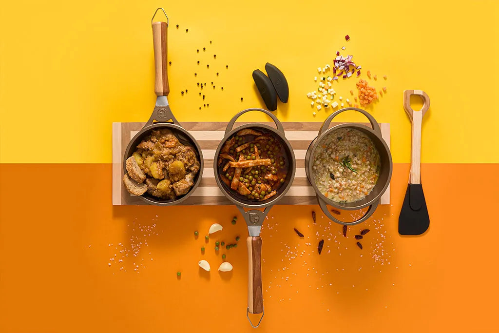 Luchetti -Tagliere 63 cm da portata per tre degustazioni