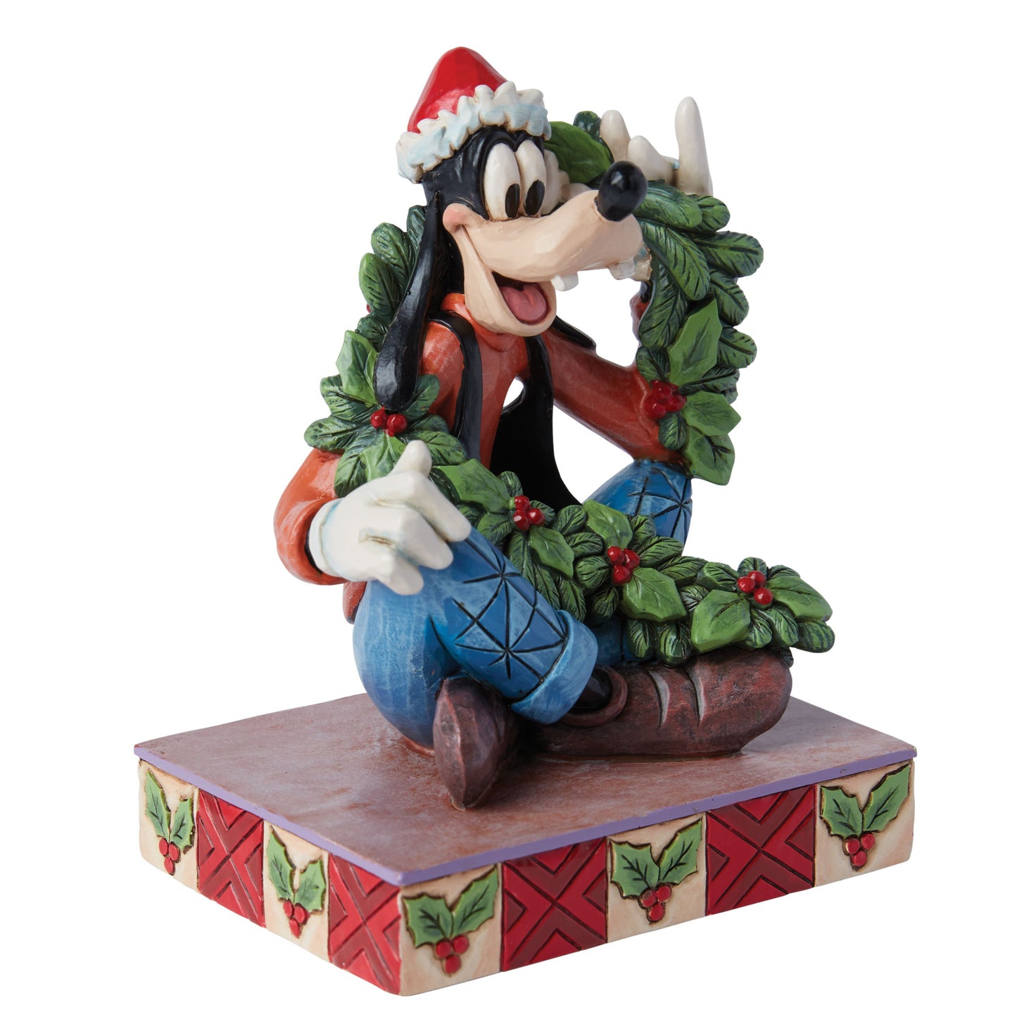 Statuetta Pippo Di Natale – Disney Traditions
