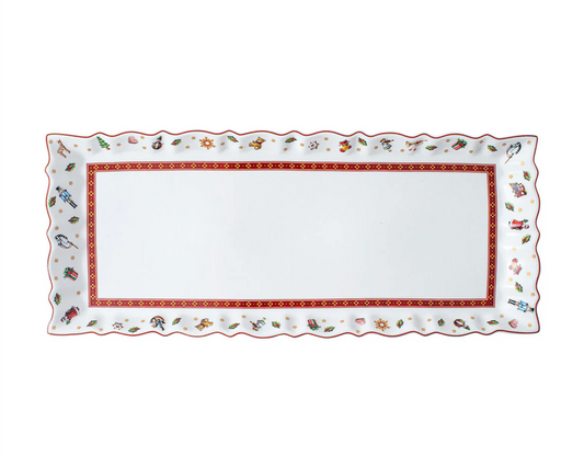 Villeroy & Boch Toy's Delight Vassoio in Porcellana Rettangolare