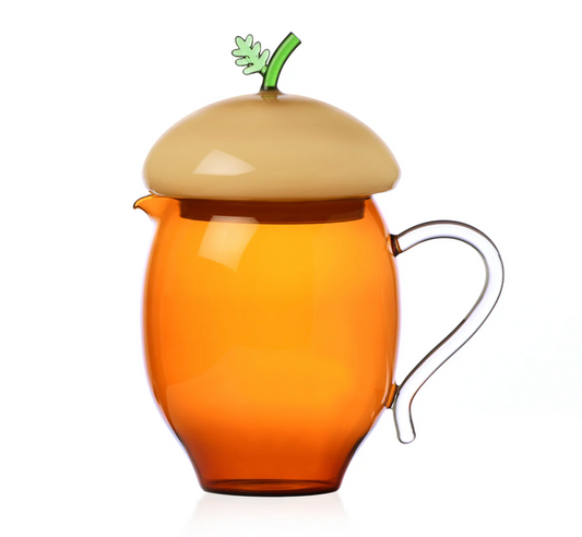 Ichendorf Milano Acorns Brocca Ghianda in Vetro Borosilicato