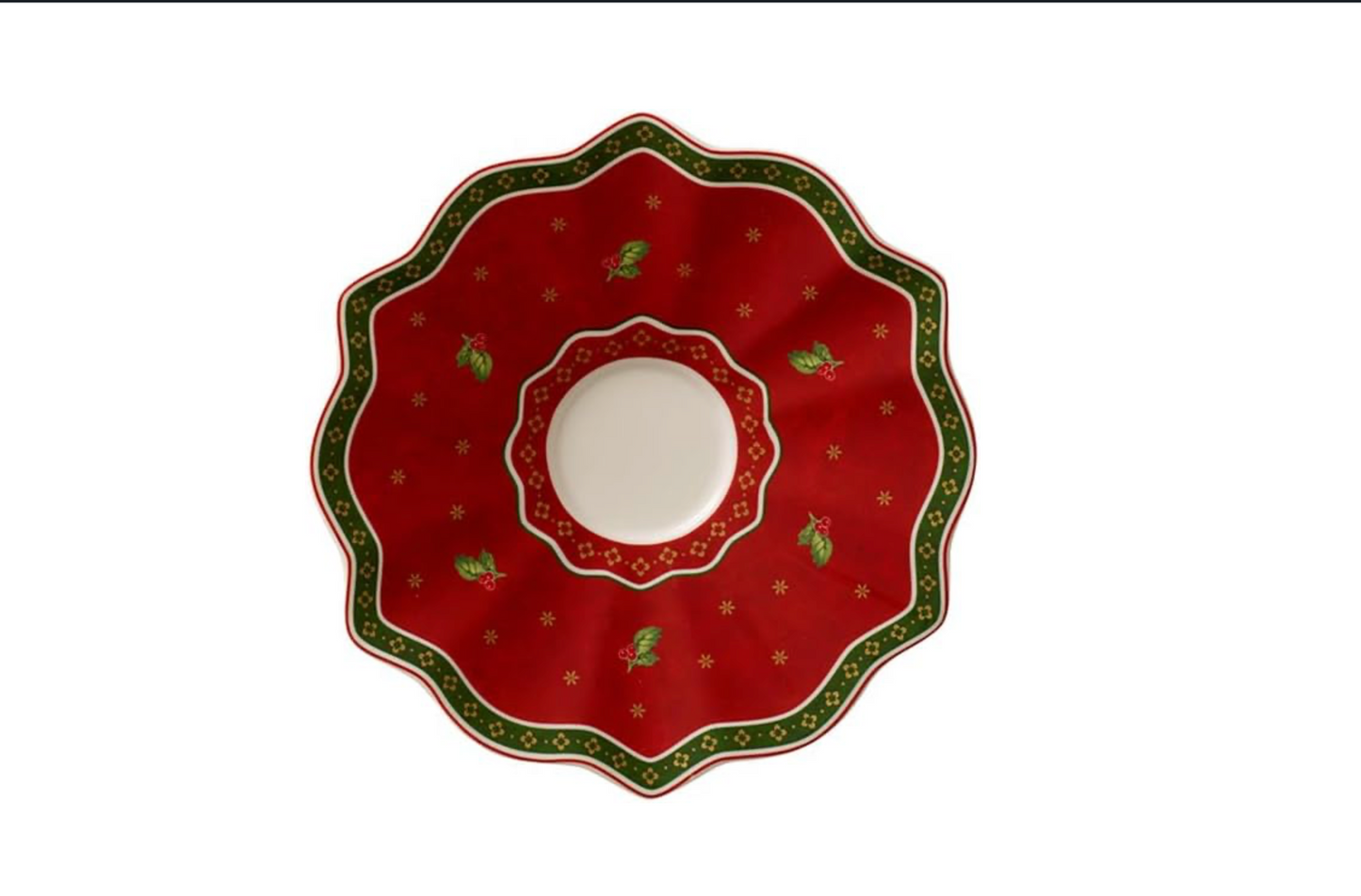 Villeroy & Boch Toy's Delight Piattino per Tazza da  The, Rosso